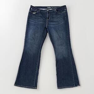 Levis Jeans Woman’s Size 20W Blue Stretch Denim Modern‎ Bootcut 40x28.5